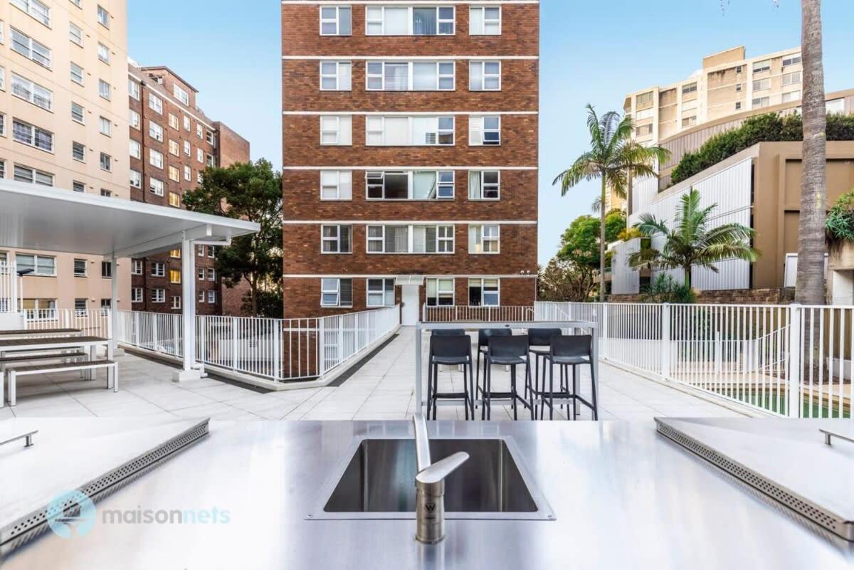 Studio Apt With Parking Balcony & Water Views Sídney Exterior foto