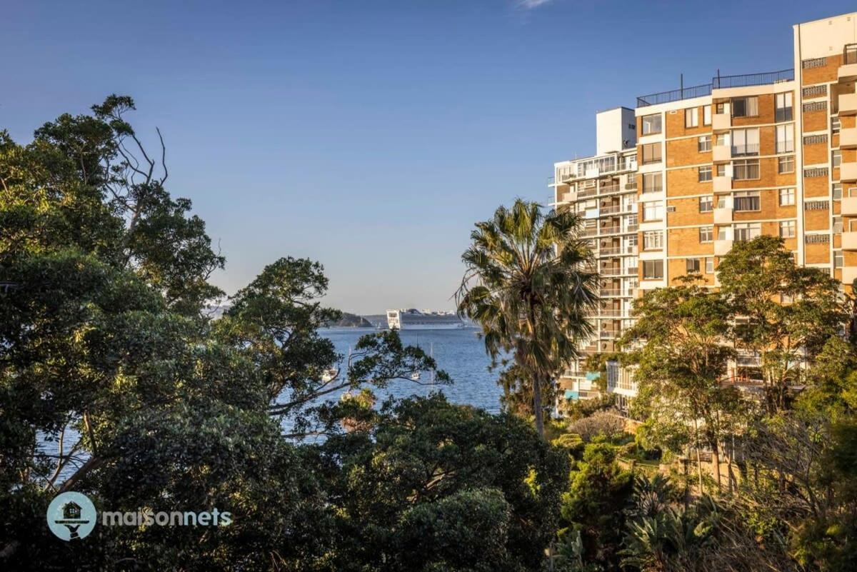 Studio Apt With Parking Balcony & Water Views Sídney Exterior foto